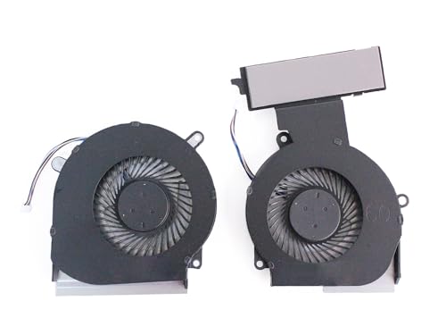Eclass New Laptop CPU & GPU Cooling Fan US for HP OMEN 15-dc 15-dc0000 15-dc1000 15-dc2000 15t-dc000 15t-dc100 CTO L30203-001 L30204-001 Notebook Series