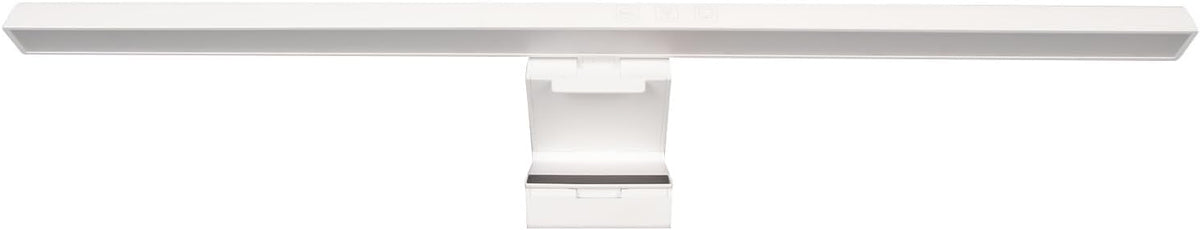 Zunate Monitor Light Bar, Stepless Dimmable Touch Control, 3 Color Modes, Asymmetric Light for Eye Protection, No Screen Glare, USB-C Powered, Fits Monitors & Laptops (White)