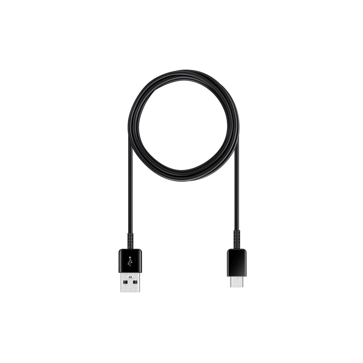 USB A to C Cable - 1.5m - Black - Samsung