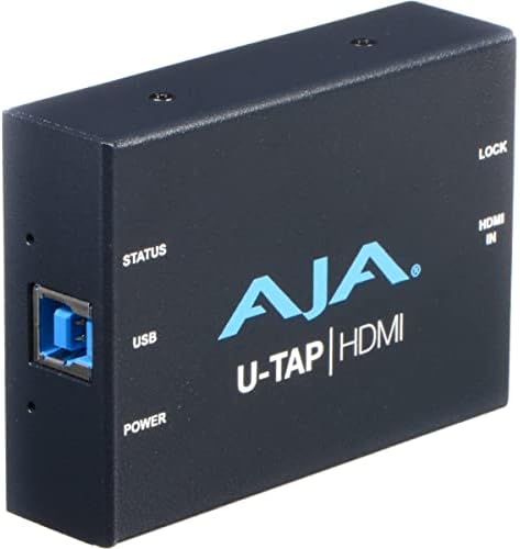 AJA U-TAP HDMI Simple USB 3.0 Powered HDMI Capture