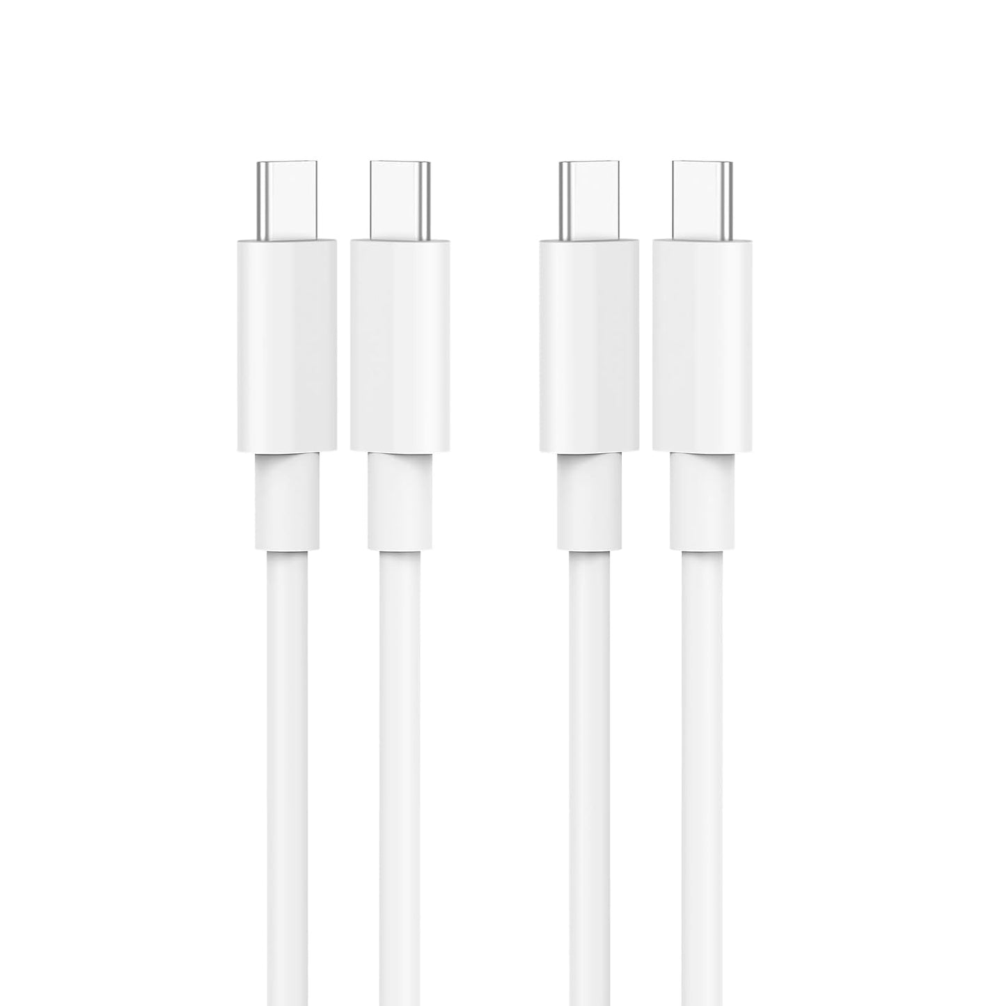 USB C to USB C Cable 100W for MacBook Pro/Air Charger, iPad Pro 13/12.9/11 inch, Air 5/4, Mini 6, iPhone 16/15 Pro Max Plus, Samsung, Type C PPS Fast Charging Cord 6.6FT