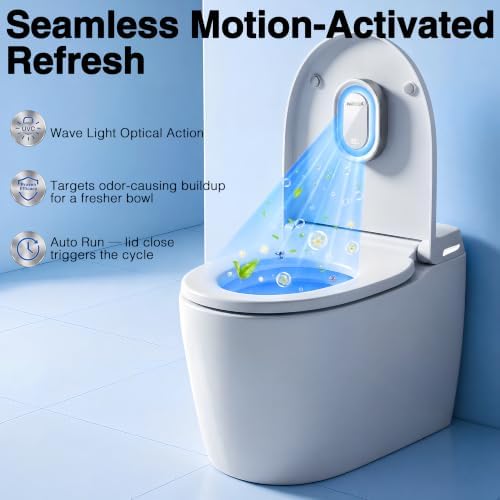Smart UV-C Toilet Lid Light with Motion Sensor