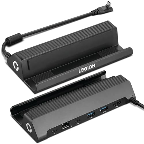 Legion Go USB-C Hub Dock for Legion Go – 6-in-1 Dock, Port Expansion, Charging, Video, Ethernet Support