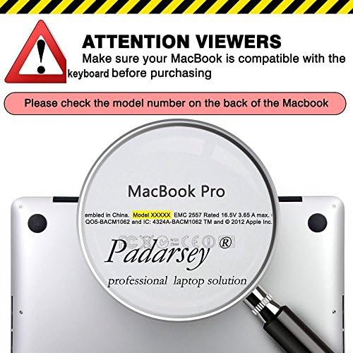Padarsey NEW Laptop CPU Cooling Fan Compatible for MacBook Pro 13-Inch Unibody A1278 A1280 A1342