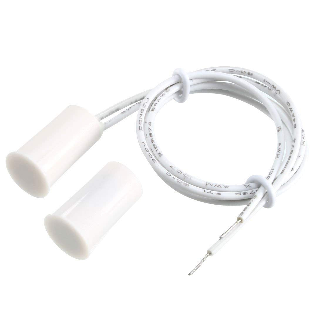 Magnetic Reed Switch RC-33 NC Recessed Wired Window Door Contact Sensor for Home Security and Burglar Alarm Systems 10 Pcs