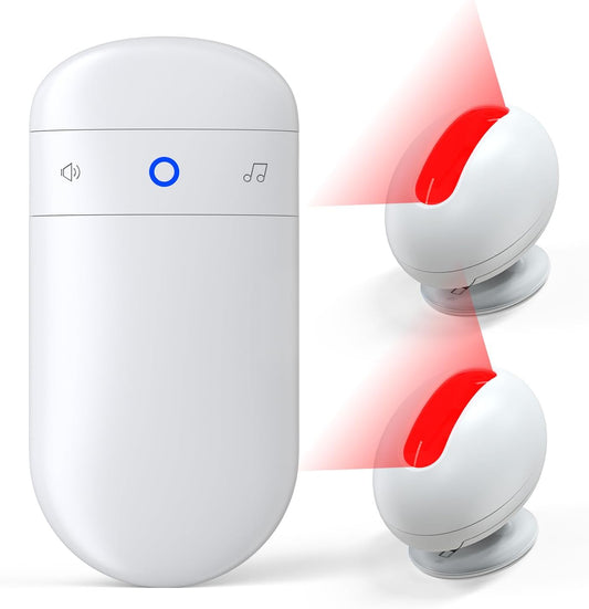 Wireless Motion Sensor Doorbell, Indoor Motion Door Chime for Business