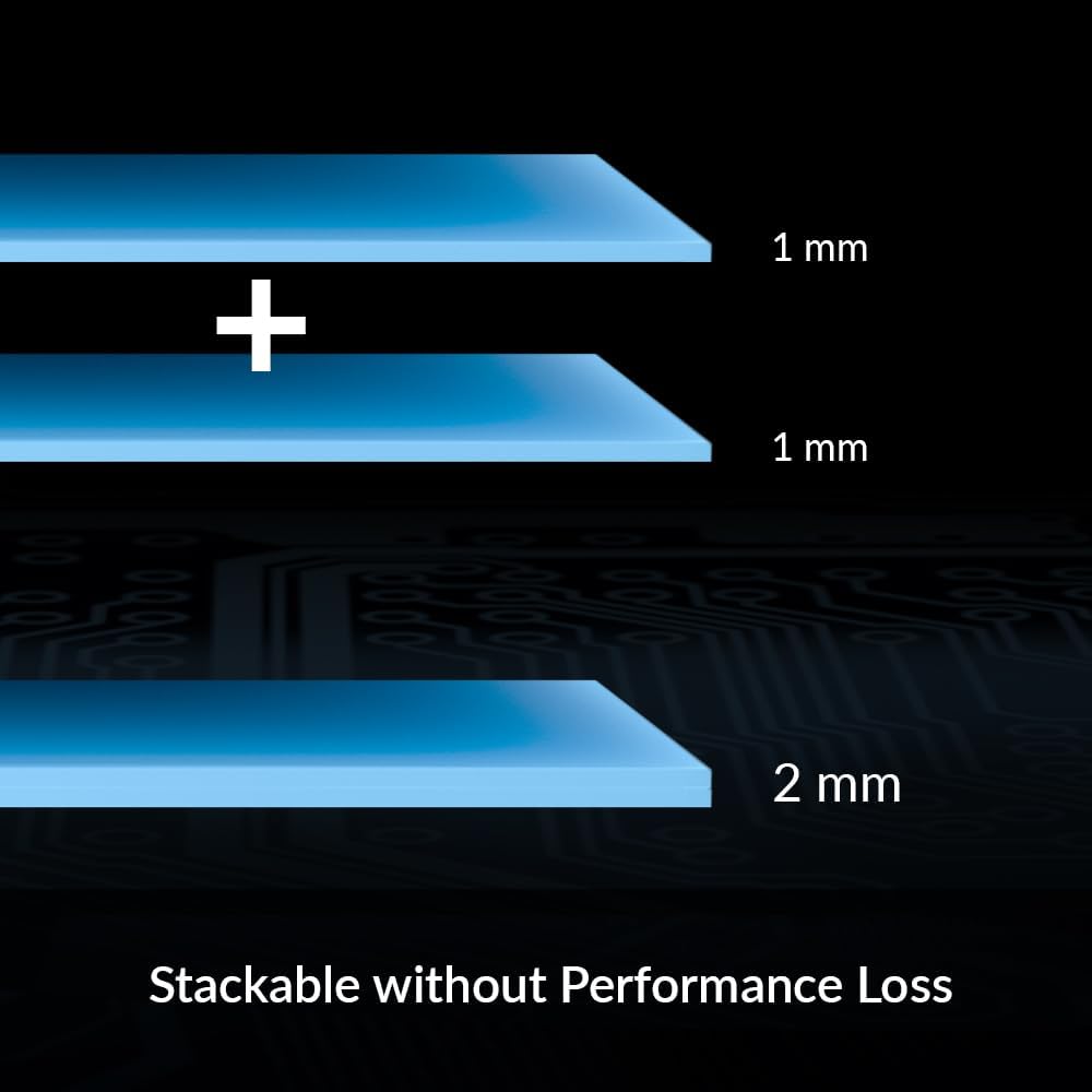 ARCTIC TP-3: Premium Performance Thermal Pad, 200 x 100 x 0.5 mm (2 Pack)