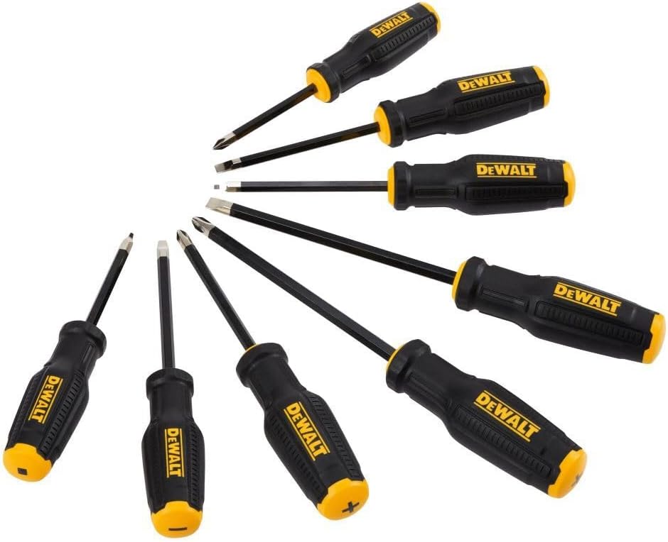Dewalt Toughseries Screwdriver Set 8Pc