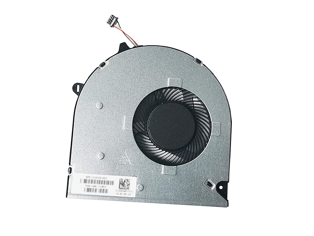 Eclass New Laptop CPU Cooling Fan for HP 15-du 15-dw 15t-dw000 15t-dw200 15t-dw100 15-dw0043dx 15-dw0037wm 15-dw0038wm 15-dw1083wm 15-dw0025cl 15-dw2025od 15-dw2025cl L52034-001 Notebook Series US