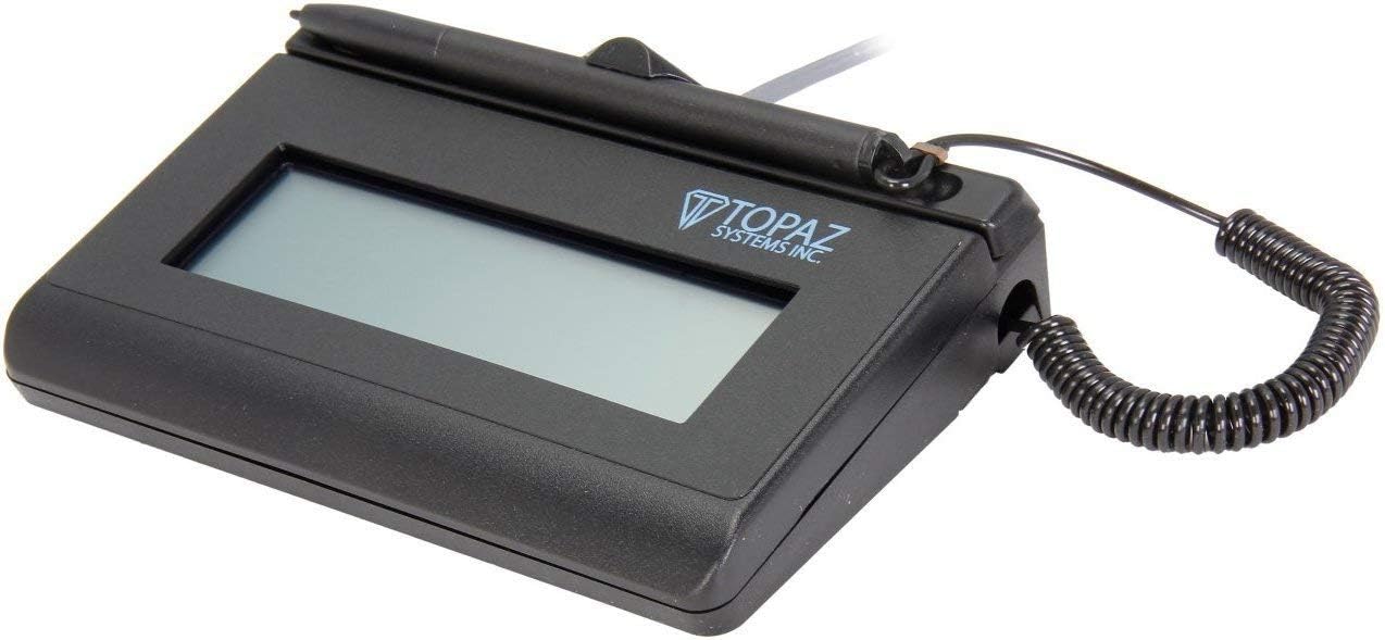 Topaz SigLite T-L460-HSB-R USB Electronic Signature Capture Pad (Non-Backlit) (Renewed)