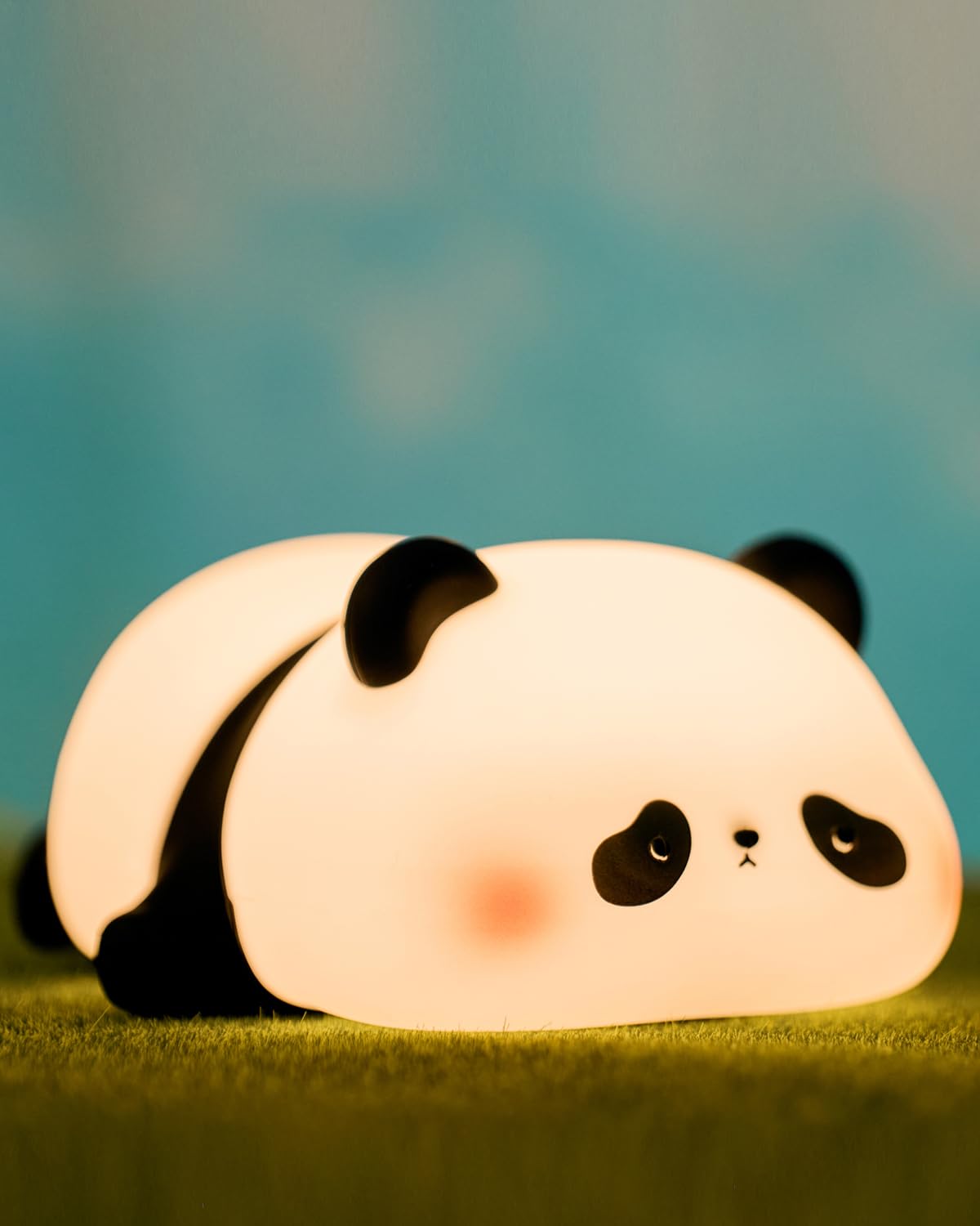 ATSUI Sloth Night Light, LED Squishy Novelty Animal Lamp, Food Grade Silicone, 3 Level Dimmable, Breastfeeding Nursery Nightlight for Room Decor, Funny Gifts Stuff for Boys Girls Baby Children