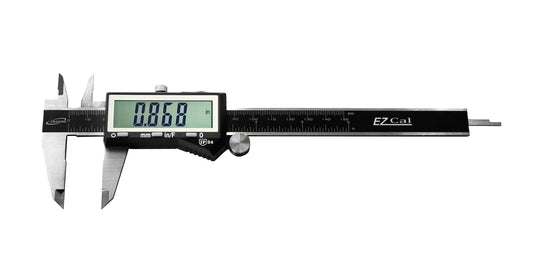 iGaging IP54 Electronic Digital Caliper 0-6" Display Inch/Metric/Fractions Stainless Steel Body