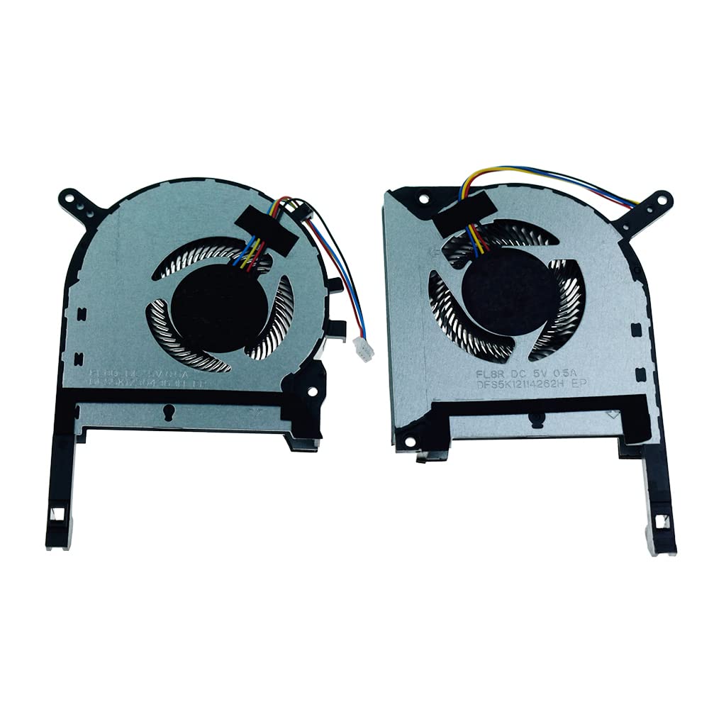 CPU &amp; GPU Cooling Fan for Asus TUF Gaming (2020) A15 FA506 FA506IV FA506IU TUF 506 IU IV F15 FX506 FX506LI FX506LU FX506IH Series Laptop (FA506IH 2020Version)