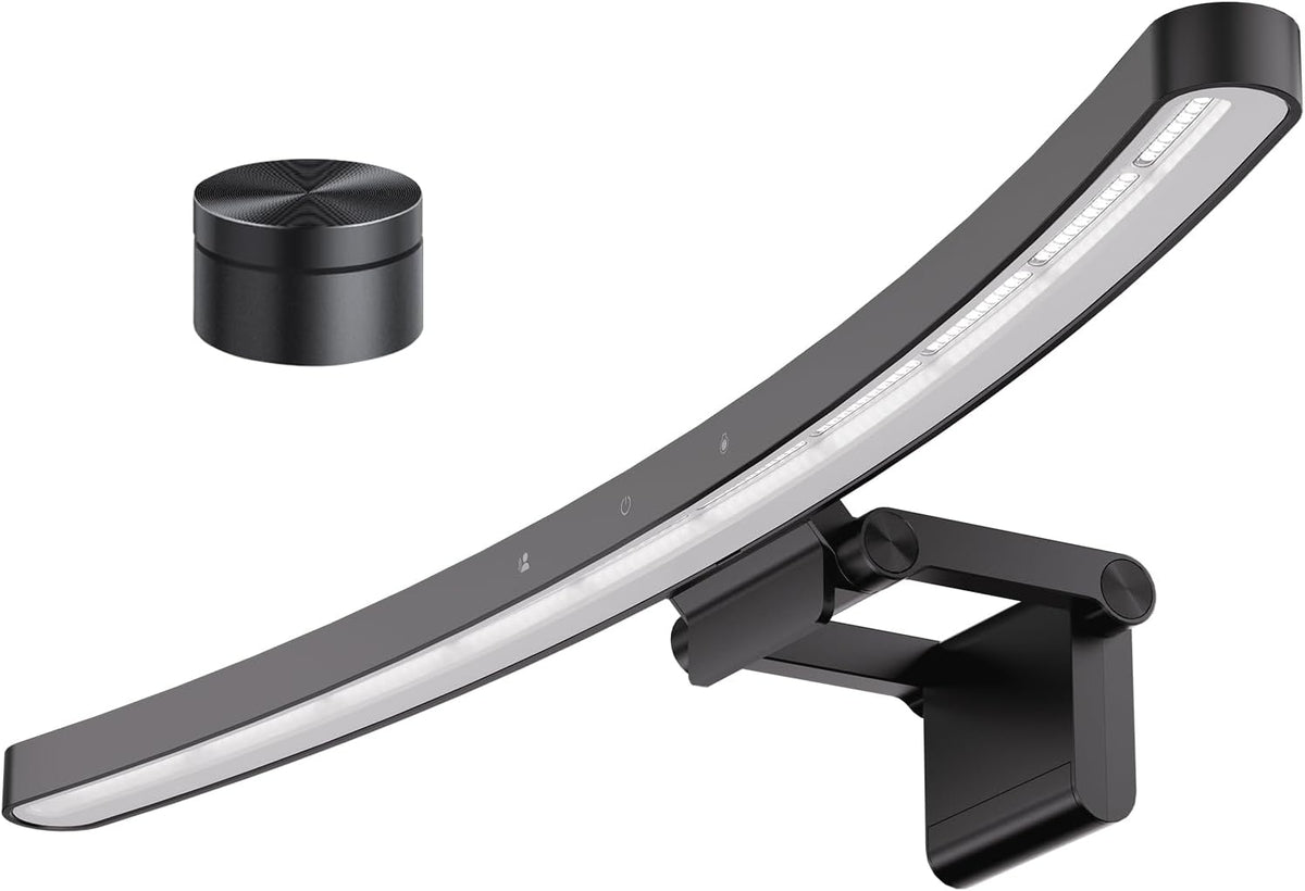 LYMAX Curved Monitor Light Bar with Sensor, Monitor Light with Remote