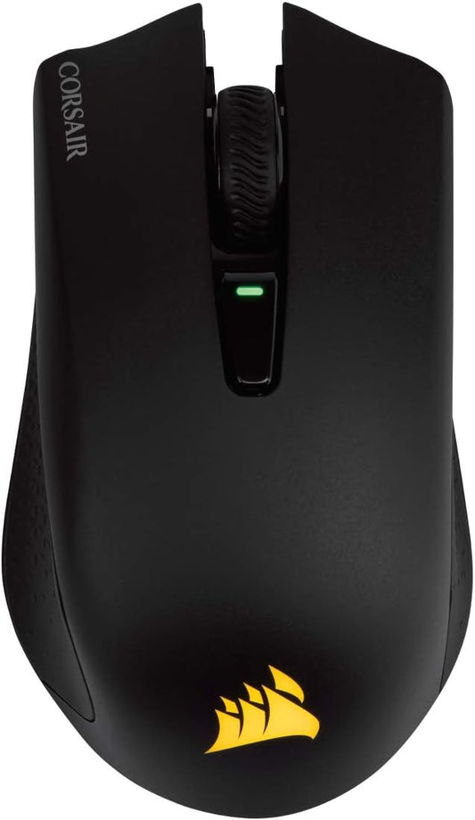 Corsair Harpoon Wireless RGB Lightweight FPS/MOBA Gaming Mouse – 10,000 DPI – 6 Programmable Buttons – Low-Latency Bluetooth – iCUE Compatible – PC, Mac, PS5, PS4, Xbox – Black