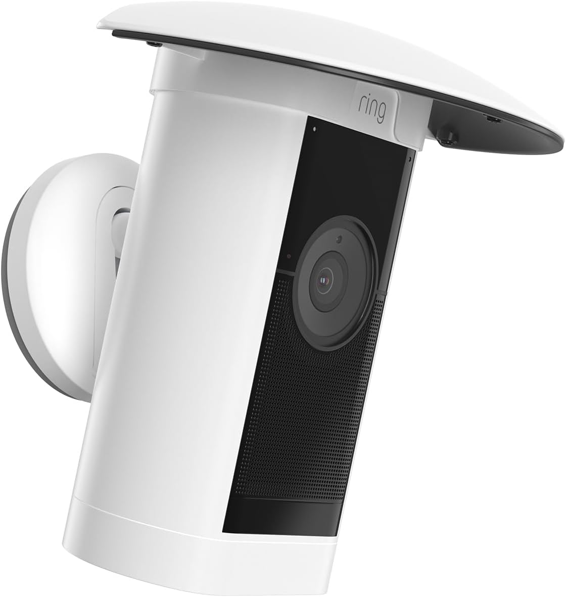 Sun Rain Shade Camera Cover Shield Cover Shield for R i n g Stick Up Cam Pro (White)