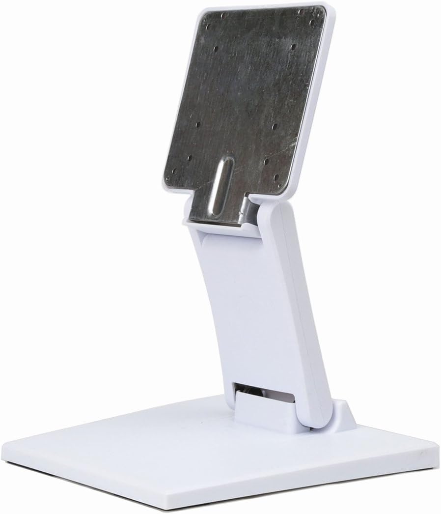 Wearson WS-03A VESA Monitor Stand Low Profile Lay Flat Short Foldable with VESA Hole 75x75mm&100x100mm