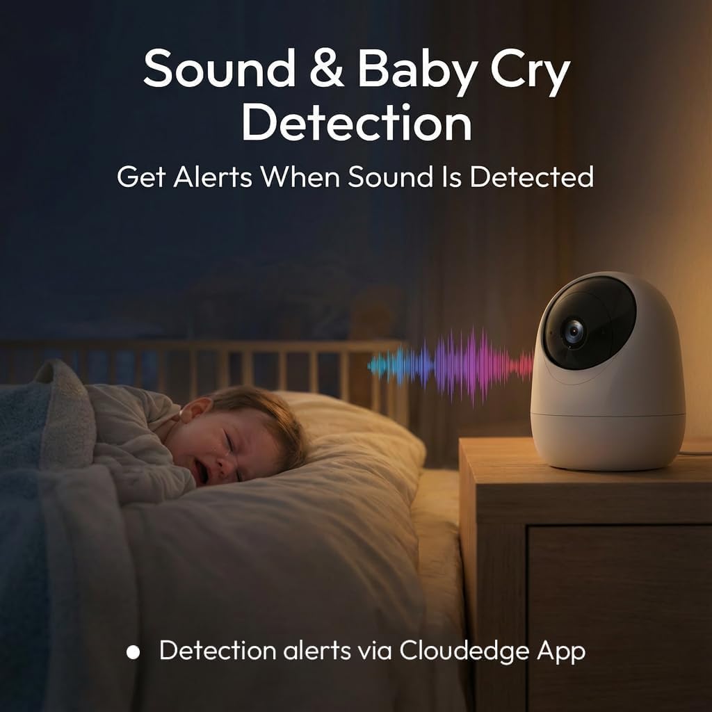 Rraycom 2Pack Indoor Security Camera 5G/2.4 GHz Wi-Fi, Baby & Pet Monitor