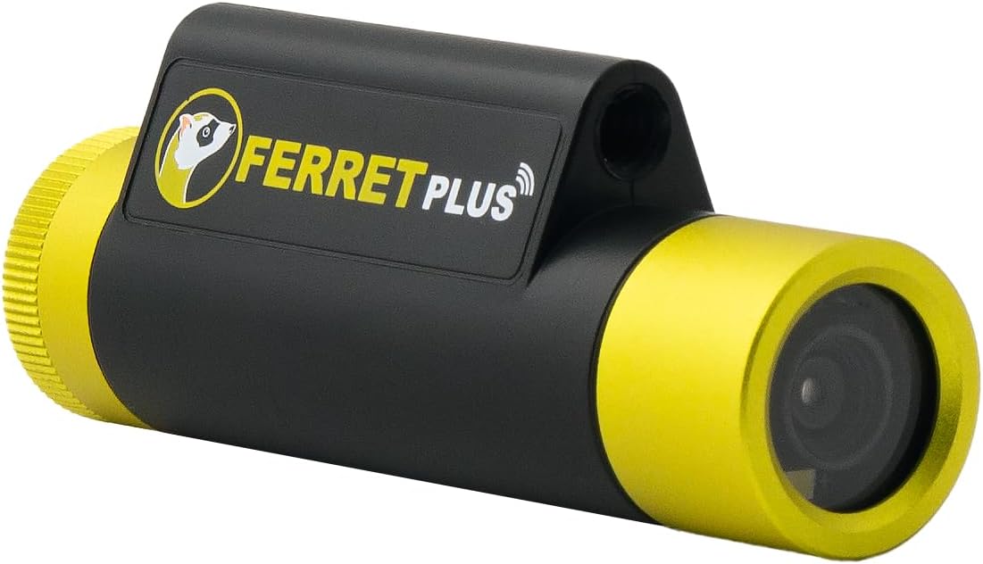 Ferret Plus Wireless Inspection Camera Will See & Reach Where You can’t. Electrical, HVAC, Dryer Vent, Home Inspection, Chimney, Pest Control. 720p Streaming, 1080p onboard Save, Rechargeable, WiFi
