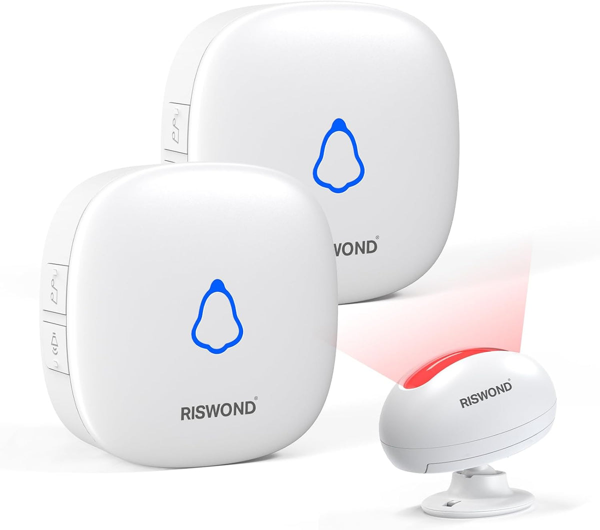 Wireless Motion Sensor Door Chime: Business Entry Doorbell Indoor Alarm