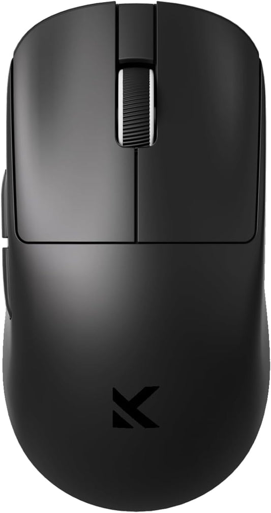 MCHOSE L7 Pro Wireless Gaming Mouse Super Light 39g, Gaming Mouse Esport with 26K DPI, Optical Switch, Programmable Buttons, Dual 8K Polling and PAW3395 Sensor, Tri-Mode Connection, PC/Mac - Black
