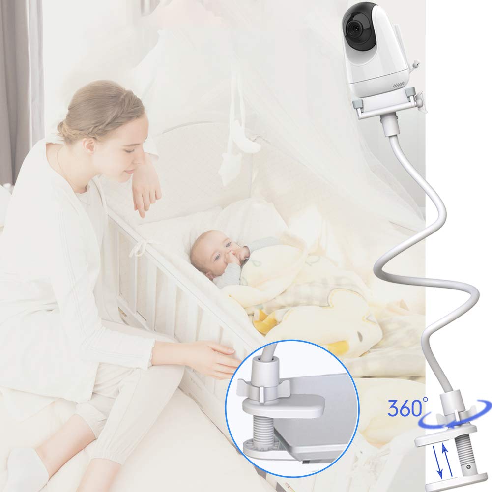 Baby Monitor Mount Holder Compatible with Momcozy,Nanit Pro & Flex Stand, Hellobaby,Blemil,Comfyer BM01,Infant Optics,ANMEATE SM935E,Vava,Motorola