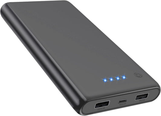 Portable Charger Power Bank 25800mAh,5V/3A Fast Charging Portable Phone Charger,3 USB Ports External Battery Pack Backup Travel Camping Essential for iPhone 17/16/15/14,Samsung Galaxy Android iPad etc