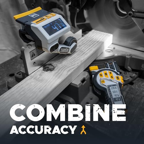 REEKON M1 Caliber and T1 Tomahawk Digital Tape Measure Bundle - Professional Grade Precision Measuring Tools that Save Time and Reduce Errors on The Job