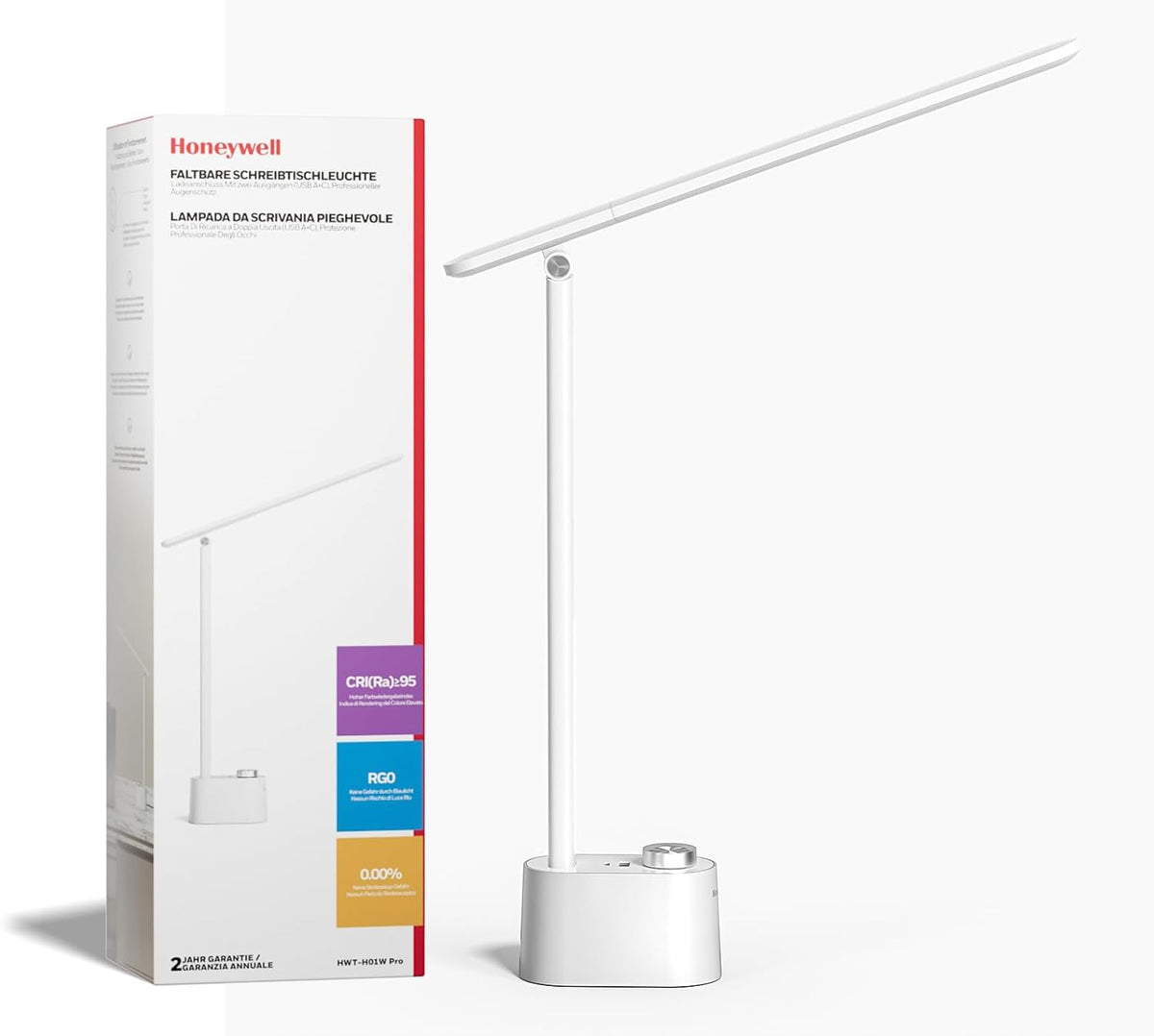 Honeywell H01 Pro Sunturalux Compact LED Desk Lamp Full Spectrum