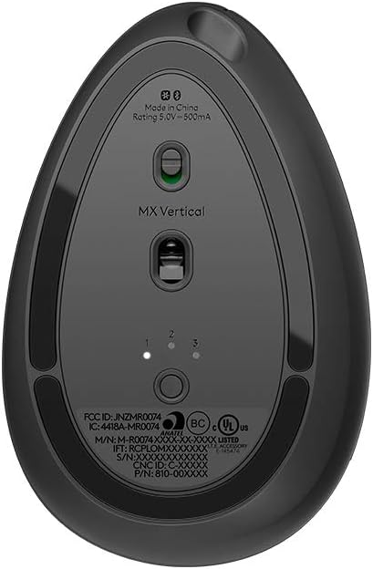 Logitech Mouse MX Vertical, 910-005448