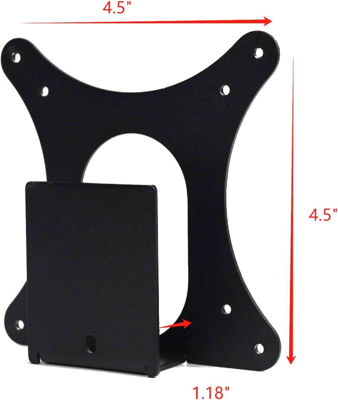 Monitor Arm/Mount VESA Bracket Adapter Compatible with HP M24h, M27h, 524sh 527sh VESA Adapter Bracket Arm, Desk Mount 100 * 100mm 75 * 75mm