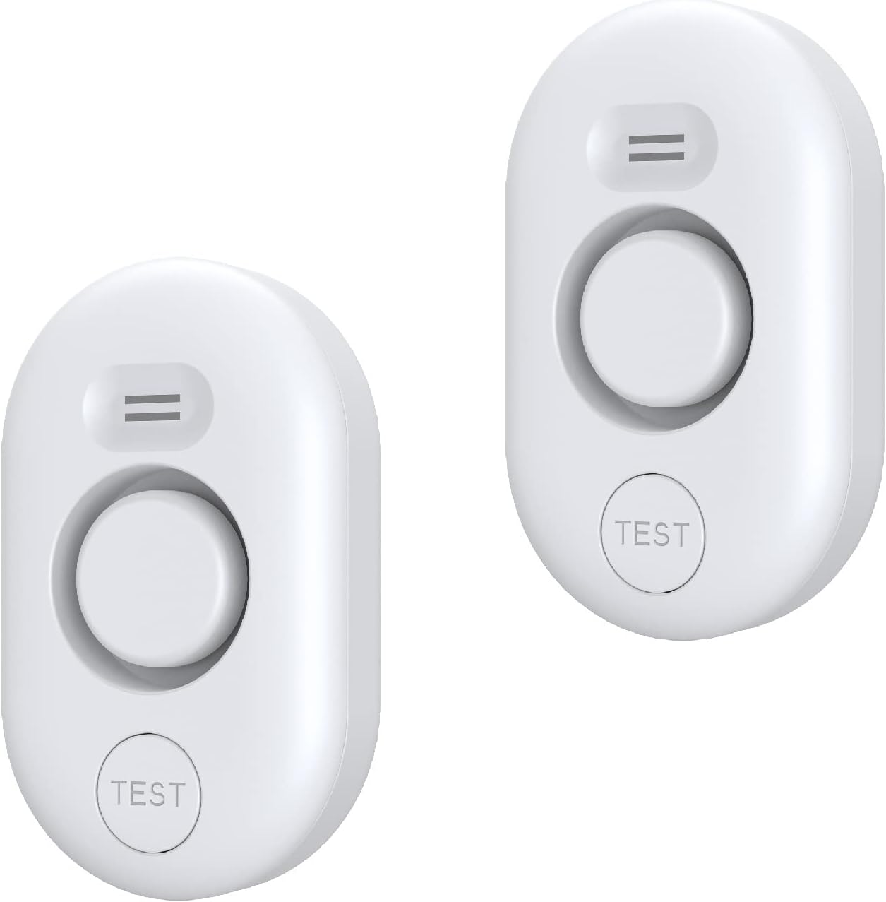 METAK Water Leak Detector Sensor Alarm: Home Water Flooding Monitor Smart Sink Overflow Monitoring Adjustable Wet Moisture Alert Pipe Leakage Drip Detection Warning for Basement Floor (2 Sensor)