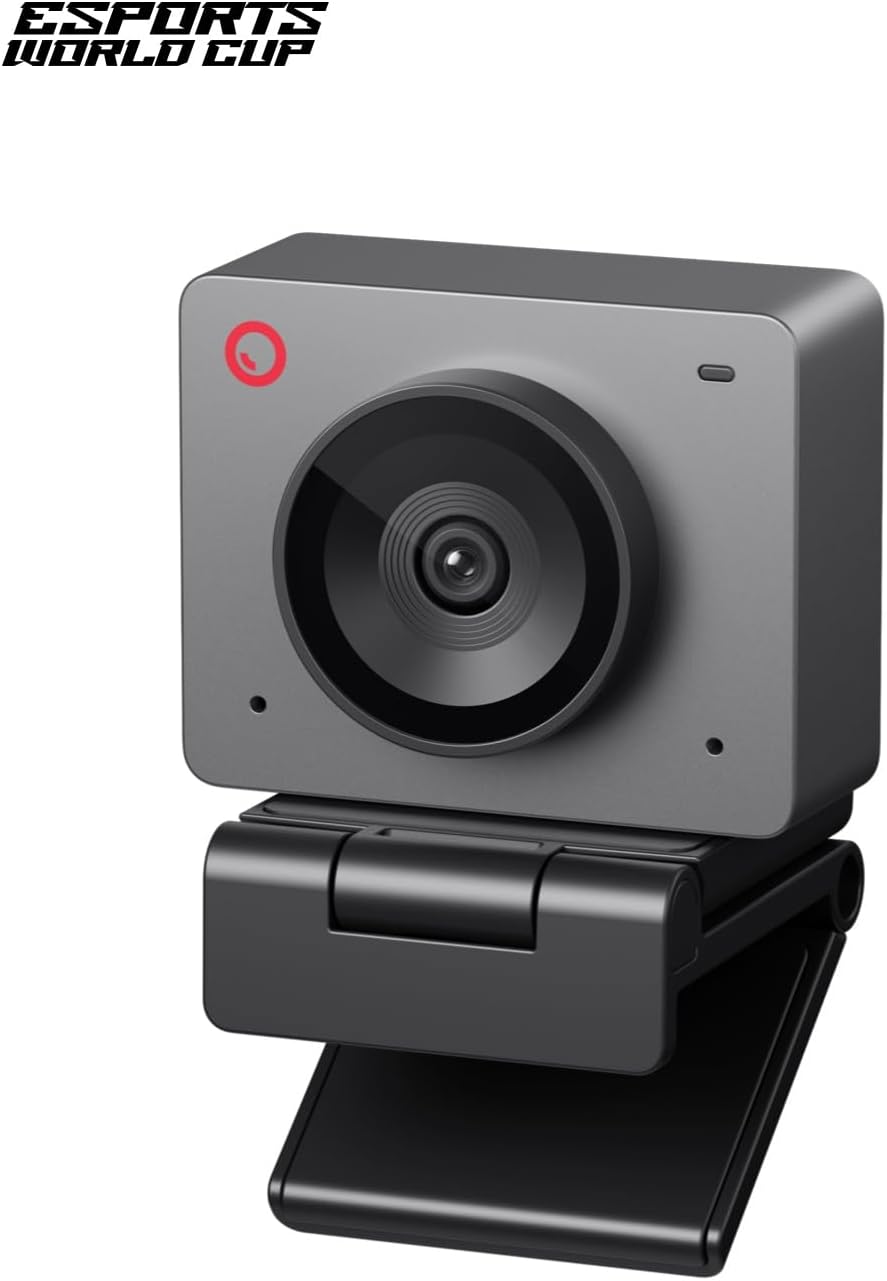 OBSBOT Meet SE 1080P 100FPS Webcam for PC, AI Framing Streaming Camera | 1/2.8" Sensor, Beauty Mode, Gesture Control, Staggered HDR, Web Camera for Desktop Computer, Laptop, Meeting.(Space Grey)