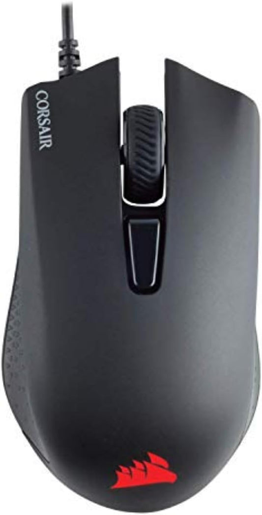 Corsair Harpoon PRO RGB Wired Lightweight FPS/MOBA Gaming Mouse – 12,000 DPI – 6 Programmable Buttons – iCUE Compatible – PC, Mac, PS5, PS4, Xbox – Black