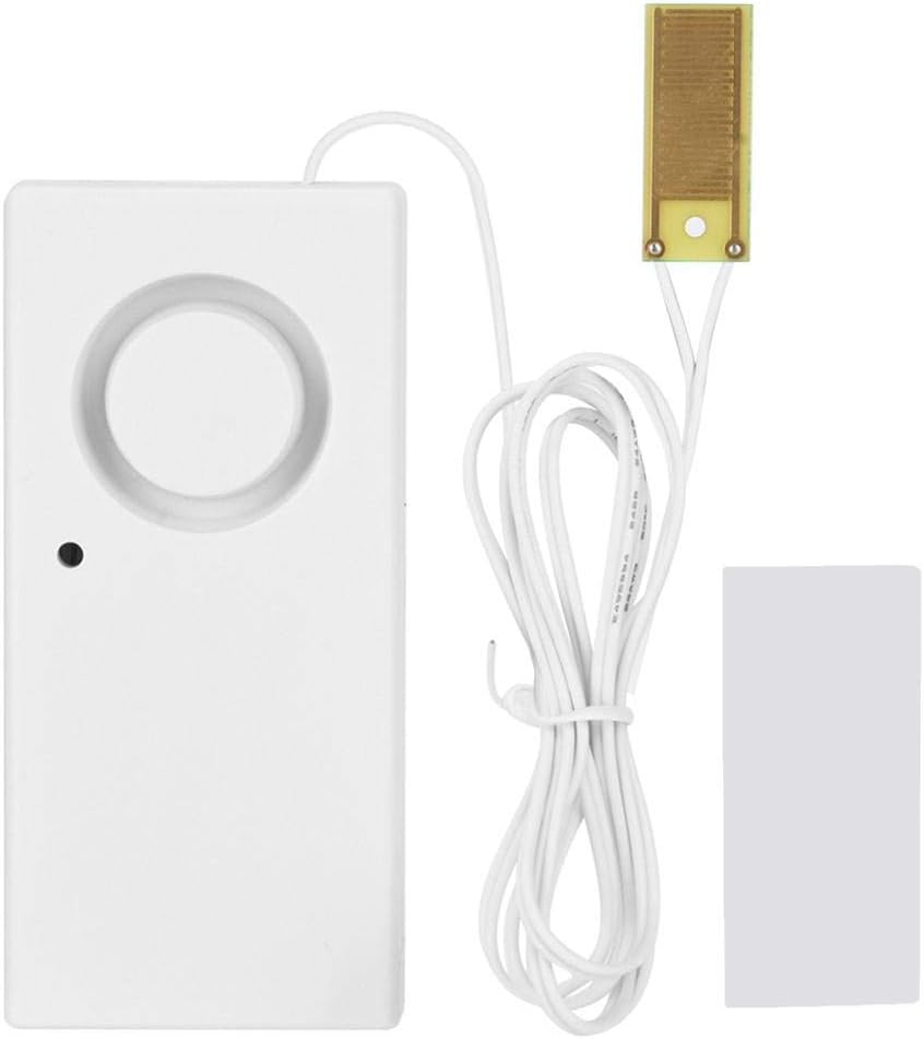 120dB Water Level Alarm Sensor for Leak Detection and Overflow Prevention, Suitable for Home and Industrial use. ABS Material Protective Alarm.