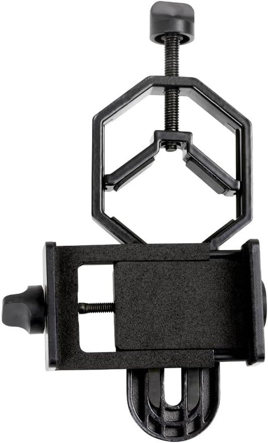 Celestron Basic Telescope Eyepiece Smartphone Adapter | Simple Phone Adapter for Telescopes, Binoculars & Spotting Scopes, Capture Images & Video, Easy to Use, Travel–friendly