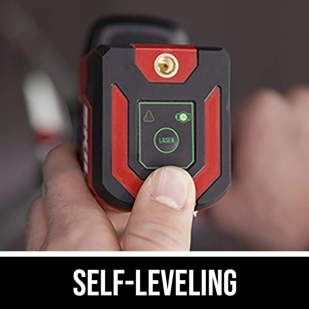 SKIL Self-Leveling Green Cross Line Laser with Projected Measuring Marks - LL932401,Red/Black