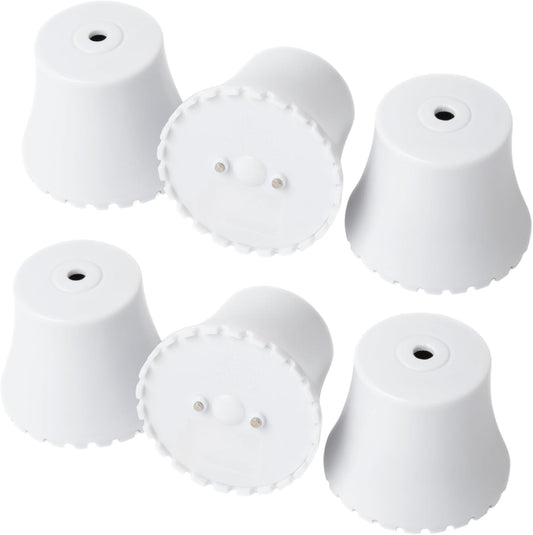 Flood Buzz Small Water Leak Detectors for Homes & Businesses - 6-Pack | No Setup Required - Patented Design - Use Under Sink, Toilet, Basement, RV, Water Heater, Dishwasher - Reusable Alarm