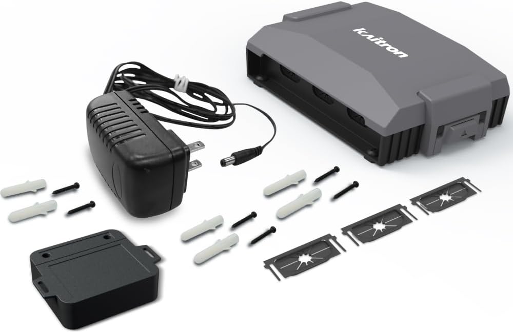 TMT ChowBOX IP56 Waterproof AIoT Remote Control Box & SN1 Wireless Smart Door Sensor, WiFi Window Alarm Sensor Bundle, Upgrade Gate Openers to Automatic Gate Openers with Complete Kit (App Compatible)