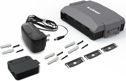 TMT ChowBOX IP56 Waterproof AIoT Remote Control Box & SN1 Wireless Smart Door Sensor, WiFi Window Alarm Sensor Bundle, Upgrade Gate Openers to Automatic Gate Openers with Complete Kit (App Compatible)