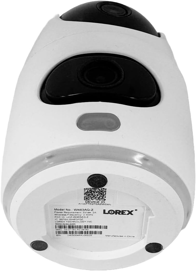Lorex Classic App | 2K Dual Lens Indoor Pan-Tilt Wi-Fi Security Camera