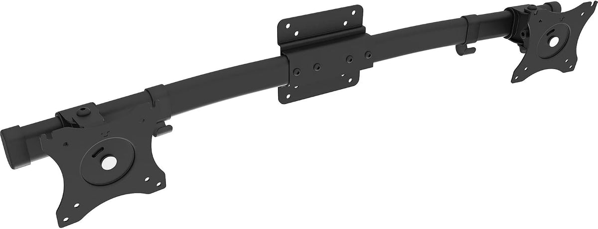 VIVO Black Dual VESA Bracket Adapter, Up to 27 in Screens, MOUNT-VW02A