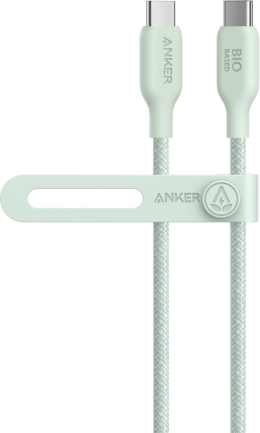 Anker USB C Cable, 240W Type C Fast Charging, USB 2.0(10 ft, Phantom Black) | Bio-Braided Cord for iPhone 17 Series, MacBook Pro 2020, iPad Pro, and More