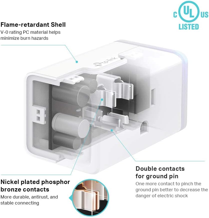 Kasa Smart Plug Mini with Energy Monitoring, KP115