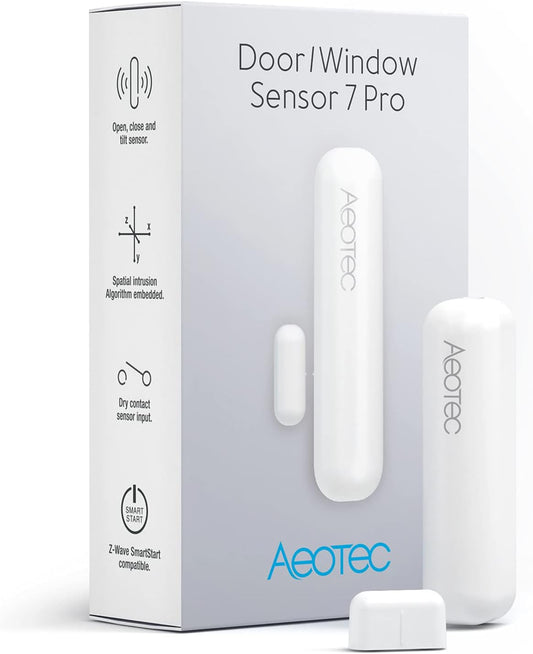 Aeotec ZWA012 Z-Wave Plus v2 Door / Window Sensor 7 Pro, Gen7