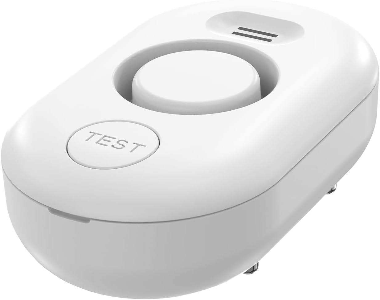 Water Leak Detector for Home, 100dB Water Sensor Alarm, Flood/Drip Leakage Detection Device for Pipe/Drain/Sink/Faucet, Floor Flooding in Basement/Bathroom/Kitchen/Toilet/Laundry Room