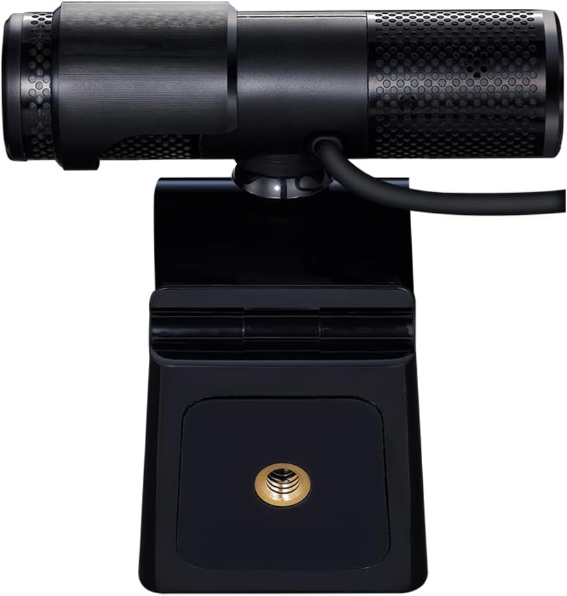 AVerMedia Live Streamer Cam 313 - Full HD 1080P Webcam with Privacy Shutter, Dual Microphone, 360 Degree Swivel for Video Conference - NDAA Compliant (PW313)