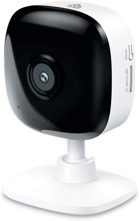 Kasa 1080p Indoor Wired Security Camera, Baby & Pet Monitor, EC60 | Motion Detection & Tracking, 2-Way Audio, Night Vision, Subscription-Free Local Storage or Optional Cloud