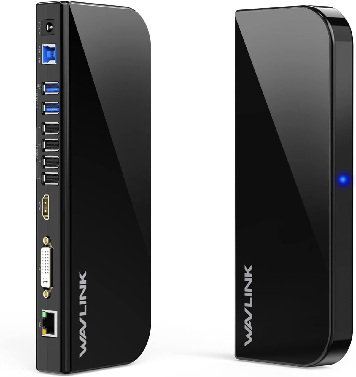 WAVLINK DisplayLink Docking Station Triple Monitor 4K@60Hz for 3 Monitors, 100W Charging for Thunderbolt 5/4/3, USB C M1-M5 Mac/MacBook Neo/Windows- 3 HDMI, 2 DP, 6 USB Ports, 160W Power, LAN, Audio