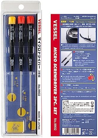 Vessel 125610 9902 Precision Screwdriver Set